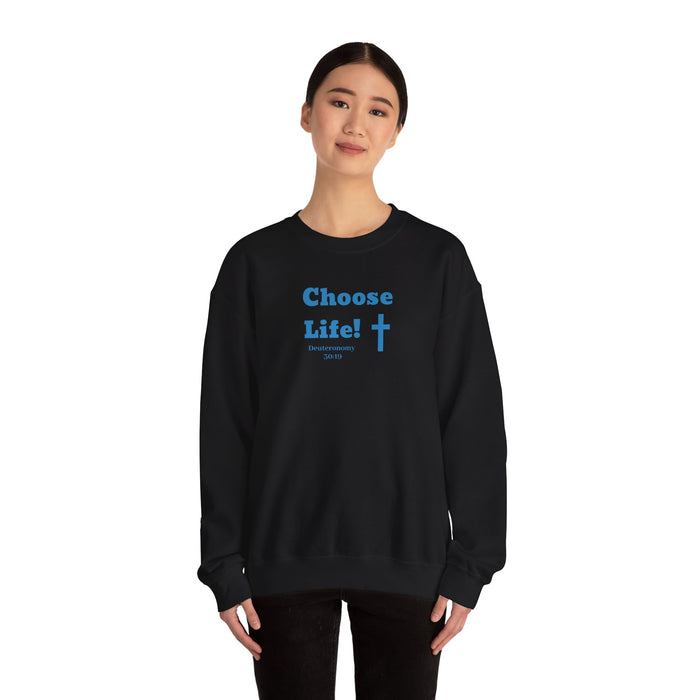 Choose Life 2.0 Men Unisex Heavy Blend™ Crewneck Sweatshirt