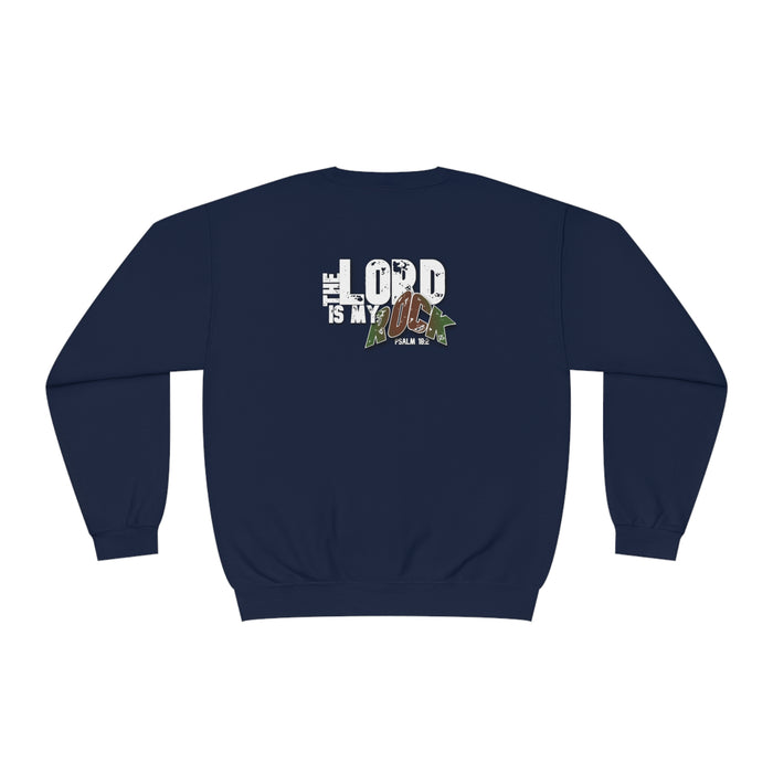 The LORD is My Rock Unisex NuBlend® Crewneck Sweatshirt