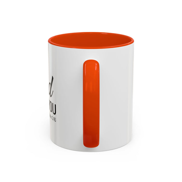 God Loves You Mug — Christian Coffee Cup (John 3:16)