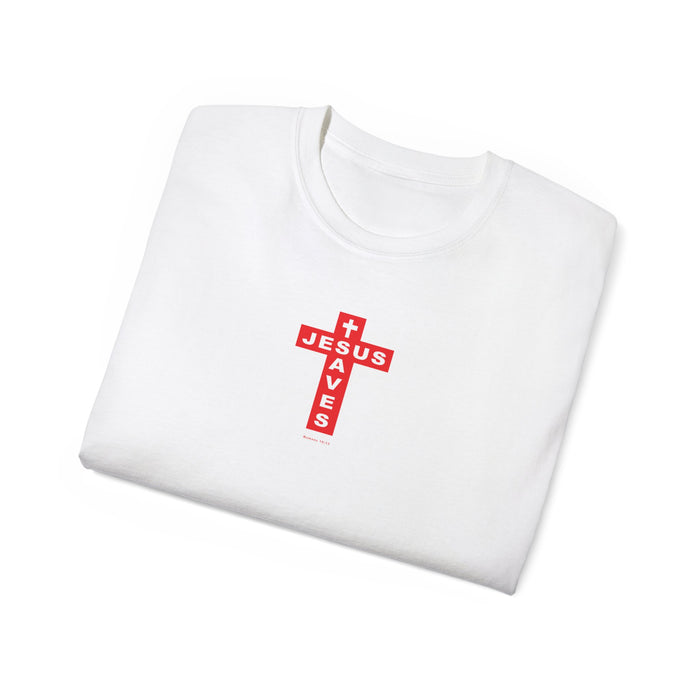 Jesus Saves Women’s Unisex Ultra Cotton Tee