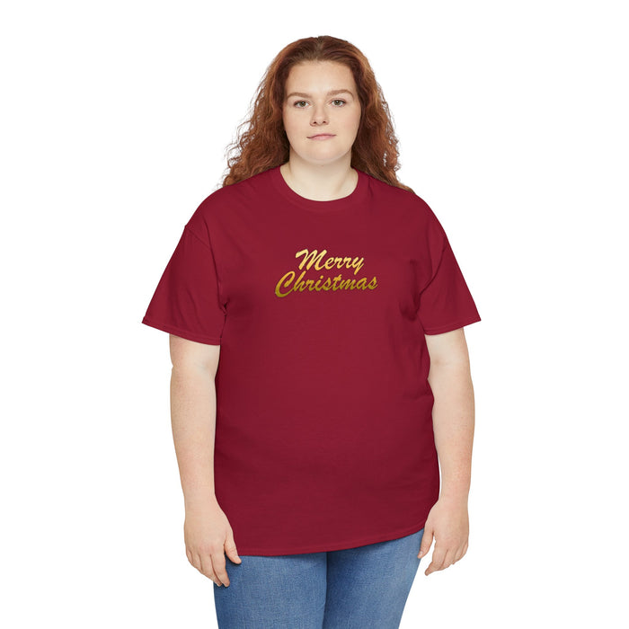 Merry Christmas Women's Unisex Heavy Cotton Tee