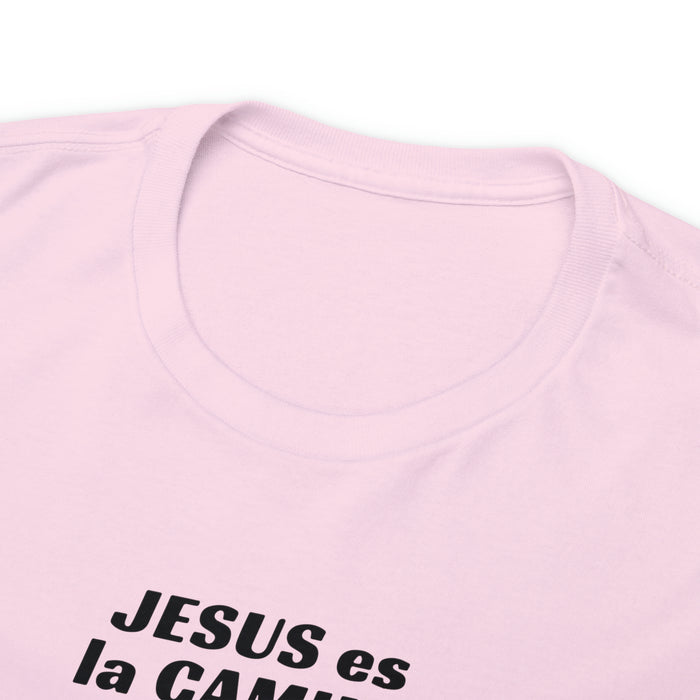 Jesús Es El Camino Unisex Heavy Cotton Tee