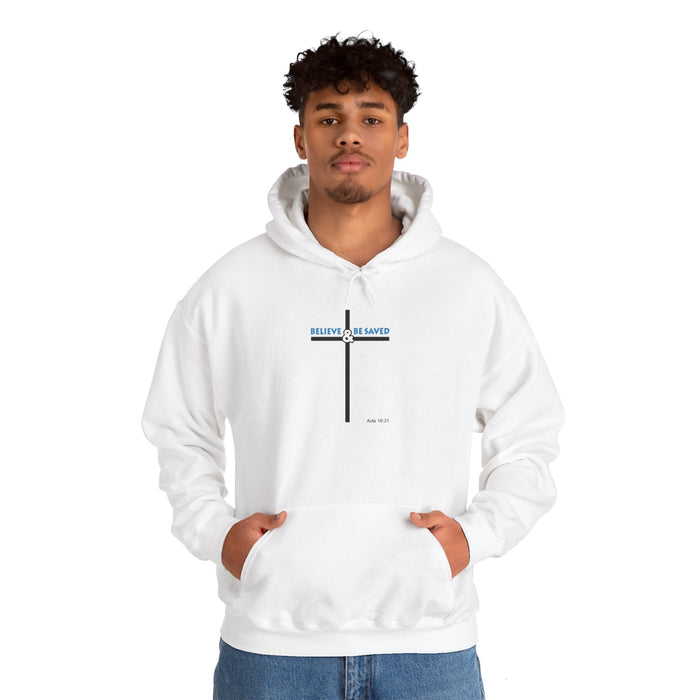 Believe and Be Saved 2.0 Men’s Heavy Blend™ Hooded Sweatshirt