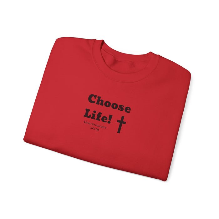 Choose Life 2.0 Men Unisex Heavy Blend™ Crewneck Sweatshirt