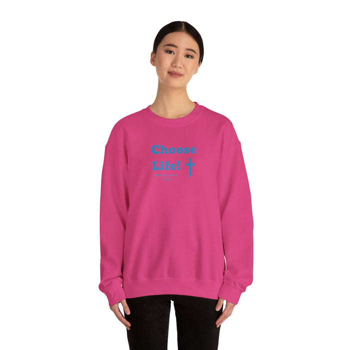 Choose Life 2.0 Women Unisex Heavy Blend™ Crewneck Sweatshirt