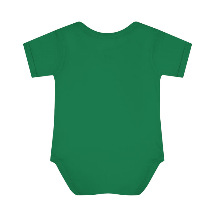 Merry Christmas Infant Rib Body Suit