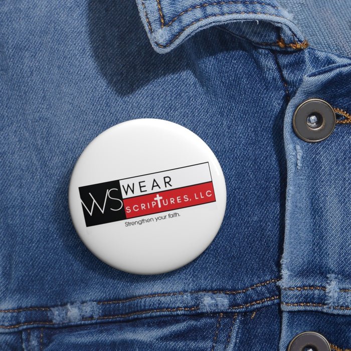 Wear Scriptures Custom Pin Buttons