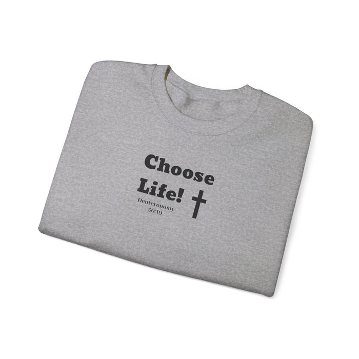 Choose Life 2.0 Men Unisex Heavy Blend™ Crewneck Sweatshirt