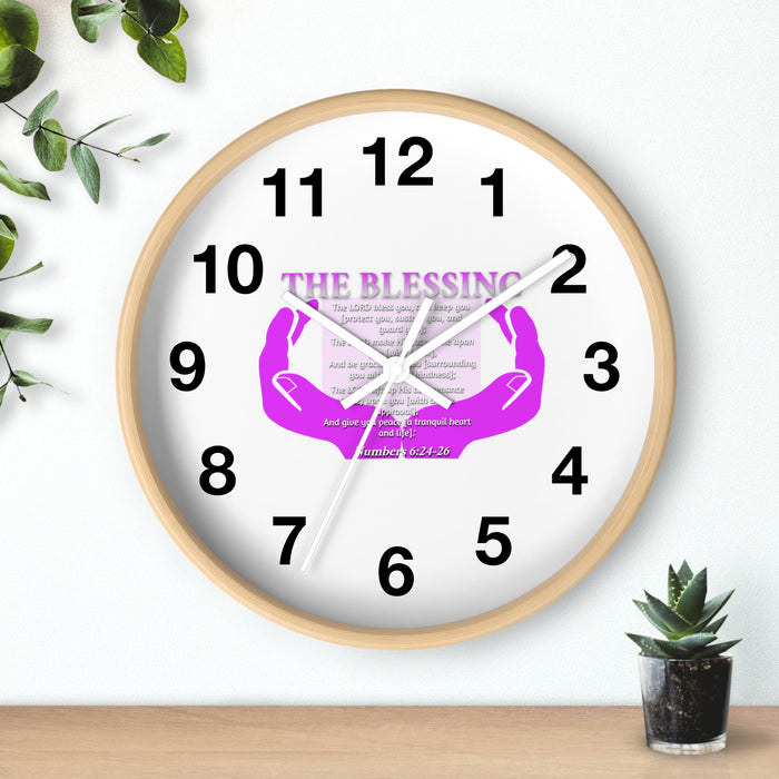 The Blessing Wall Clock