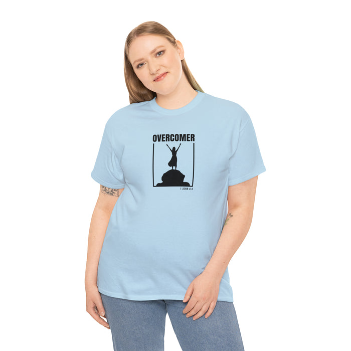 Overcomer Women's Unisex Heavy Cotton Tee