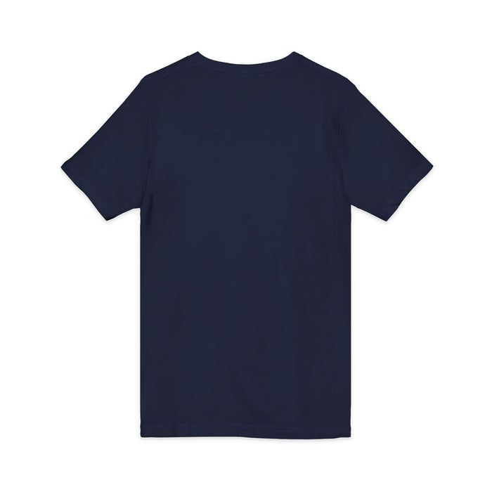 Freedom V-Neck Tee – Sunrise Gradient "FREEDOM" Graphic Shirt