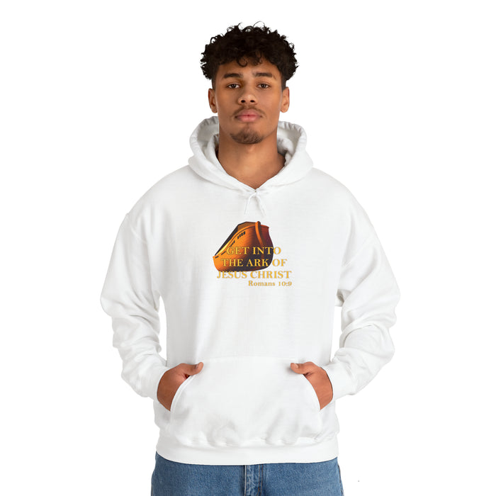 Get into the Ark of Jesus Christ Men Unisex Heavy Blend™ Hooded Sweatshirt