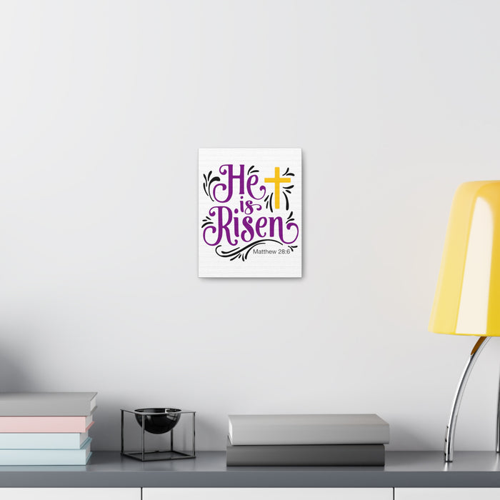 He is Risen Canvas Gallery Wraps