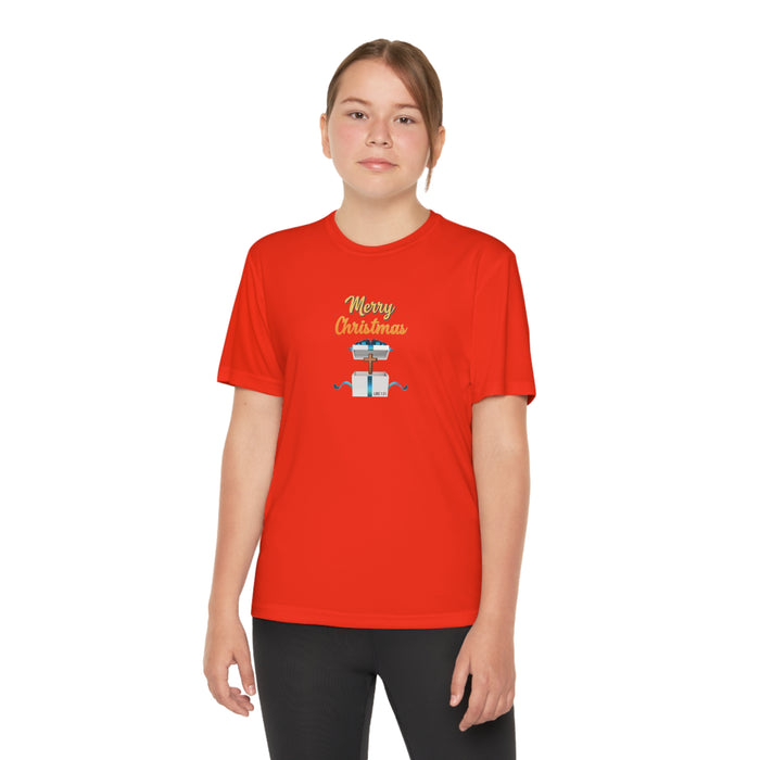 Merry Christmas Girls Youth Tee