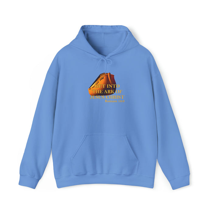 Get into the Ark of Jesus Christ Men Unisex Heavy Blend™ Hooded Sweatshirt