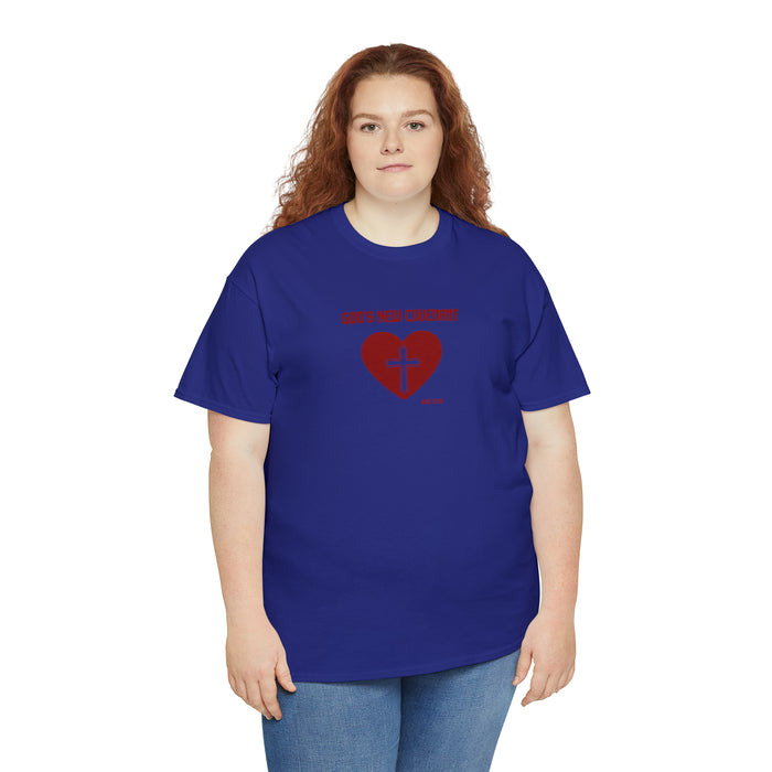 God’s New Covenant Women’s Unisex Heavy Cotton Tee