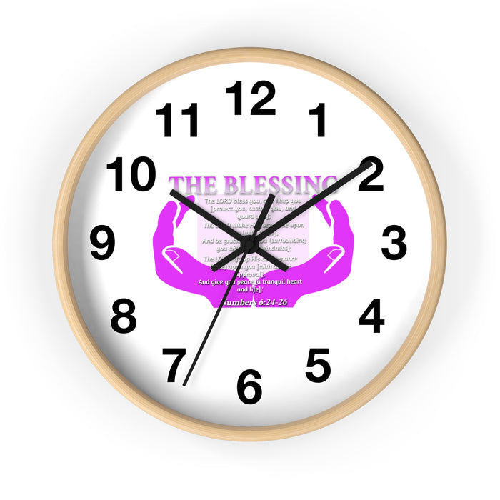 The Blessing Wall Clock