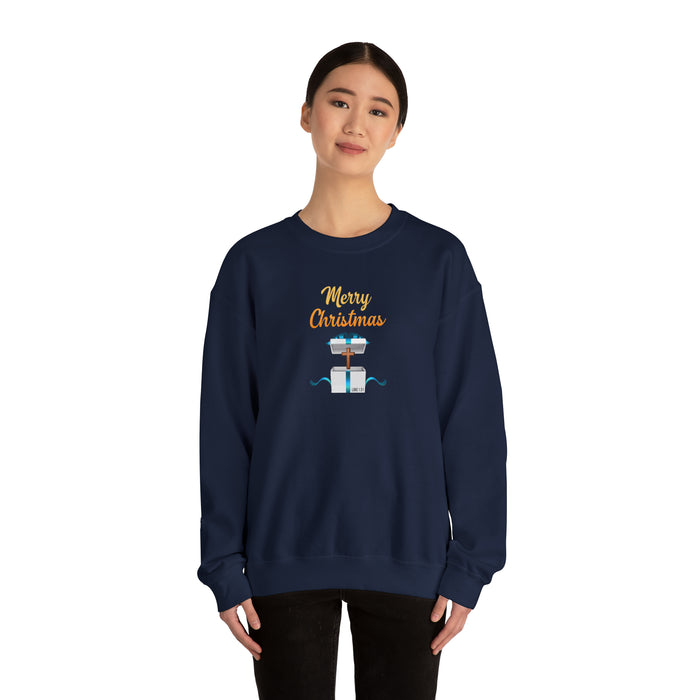 Merry Christmas Women Unisex Heavy Blend™ Crewneck Sweatshirt