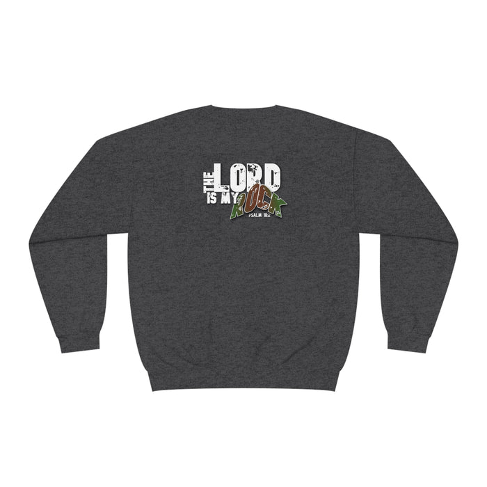 The LORD is My Rock Unisex NuBlend® Crewneck Sweatshirt