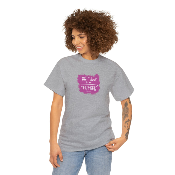 The Lord is My Shepherd Women Unisex Heavy Cotton Tee