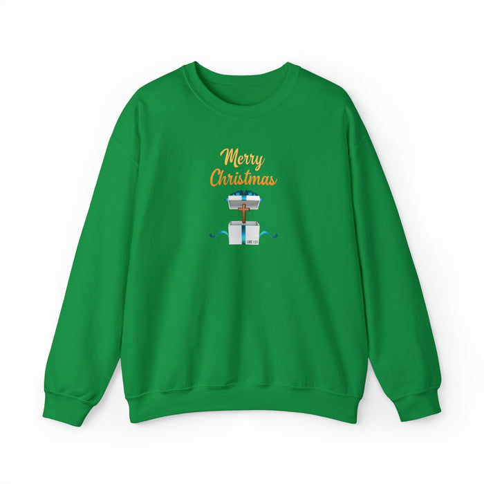 Merry Christmas Women Unisex Heavy Blend™ Crewneck Sweatshirt