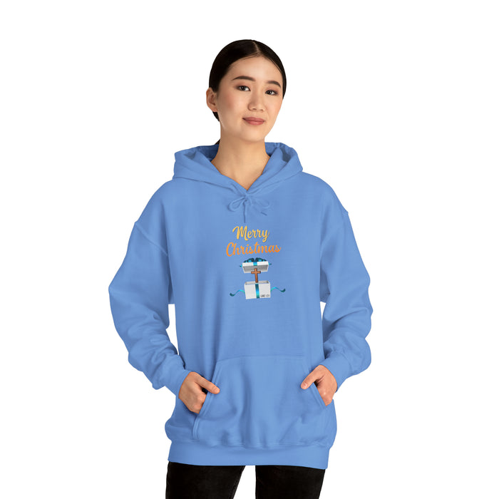 Merry Christmas Women Unisex Heavy Blend™ Hooded Sweatshirt