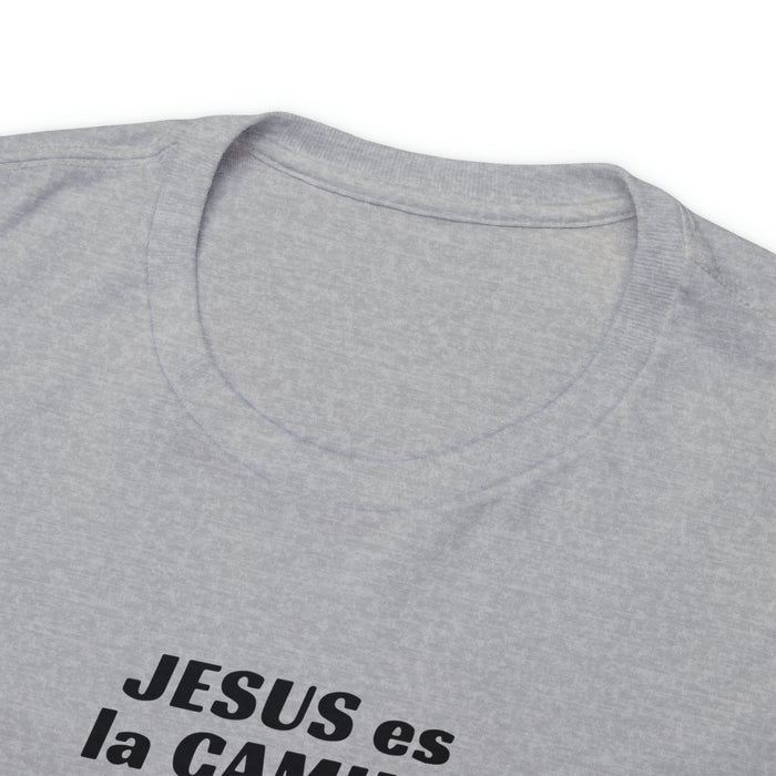 Jesús Es El Camino Unisex Heavy Cotton Tee