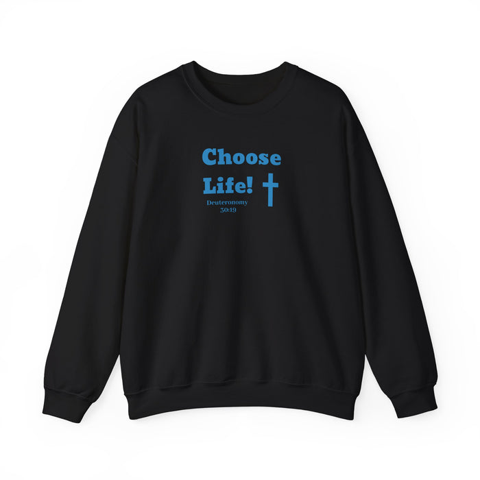 Choose Life 2.0 Men Unisex Heavy Blend™ Crewneck Sweatshirt