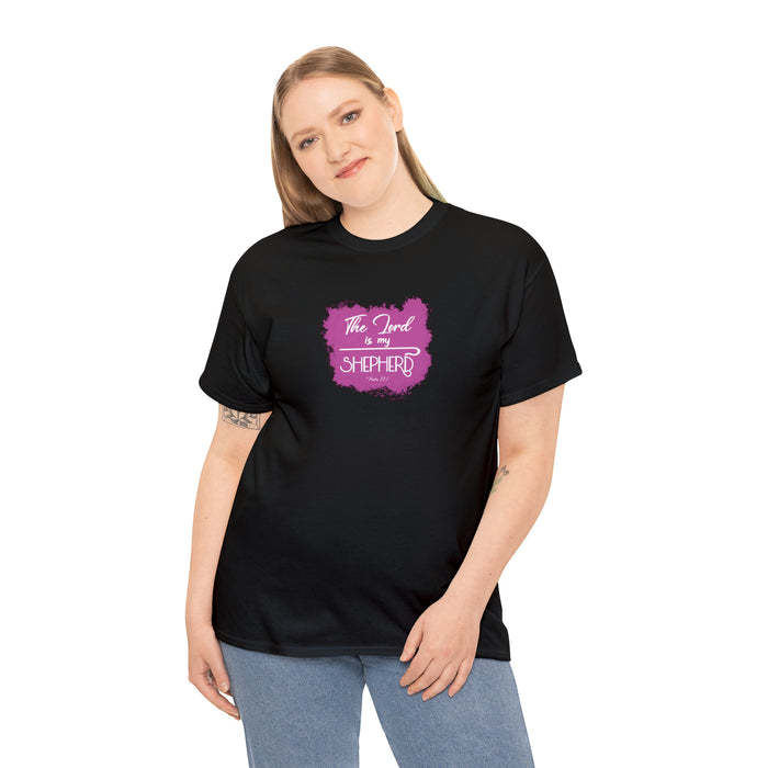 The Lord is My Shepherd Women Unisex Heavy Cotton Tee