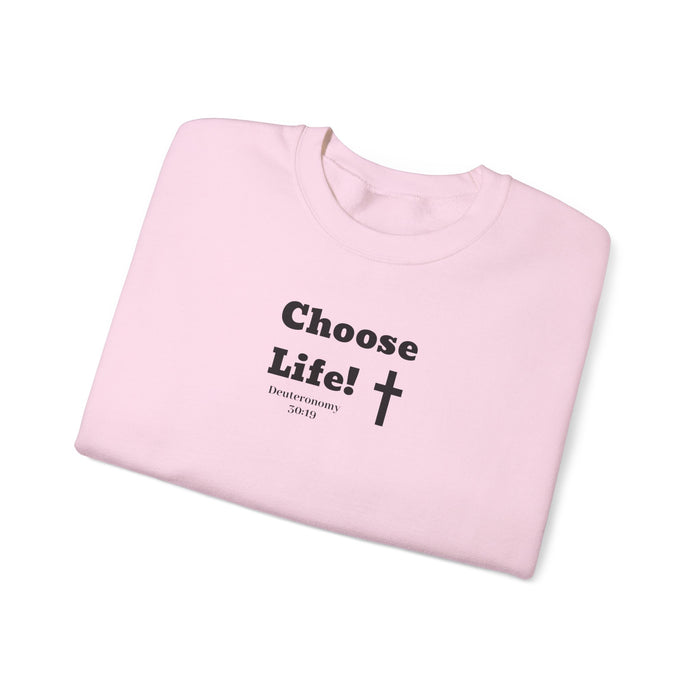 Choose Life 2.0 Men Unisex Heavy Blend™ Crewneck Sweatshirt