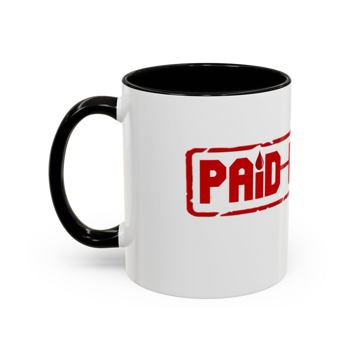 Mug — “Paid in Full” Christian Scripture Coffee Mug (Romans 6:23)
