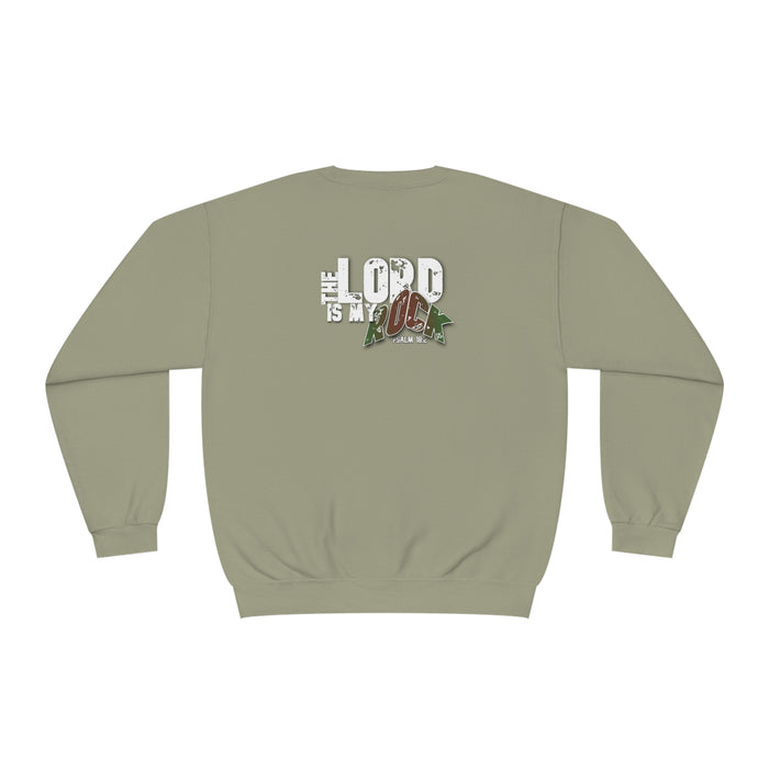 The LORD is My Rock Unisex NuBlend® Crewneck Sweatshirt