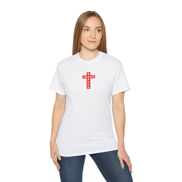 Jesus Saves Women’s Unisex Ultra Cotton Tee