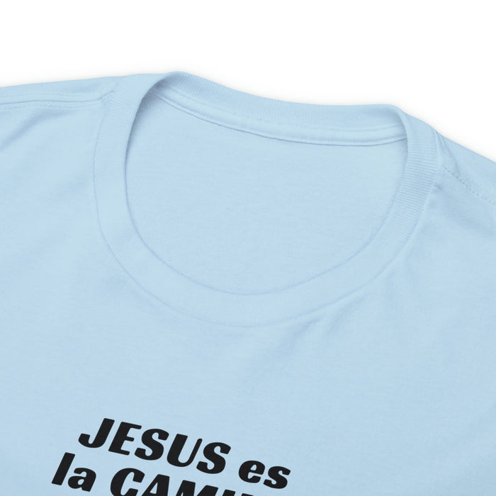 Jesús Es El Camino Unisex Heavy Cotton Tee