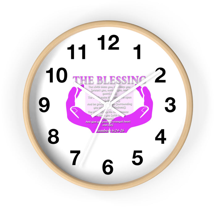 The Blessing Wall Clock