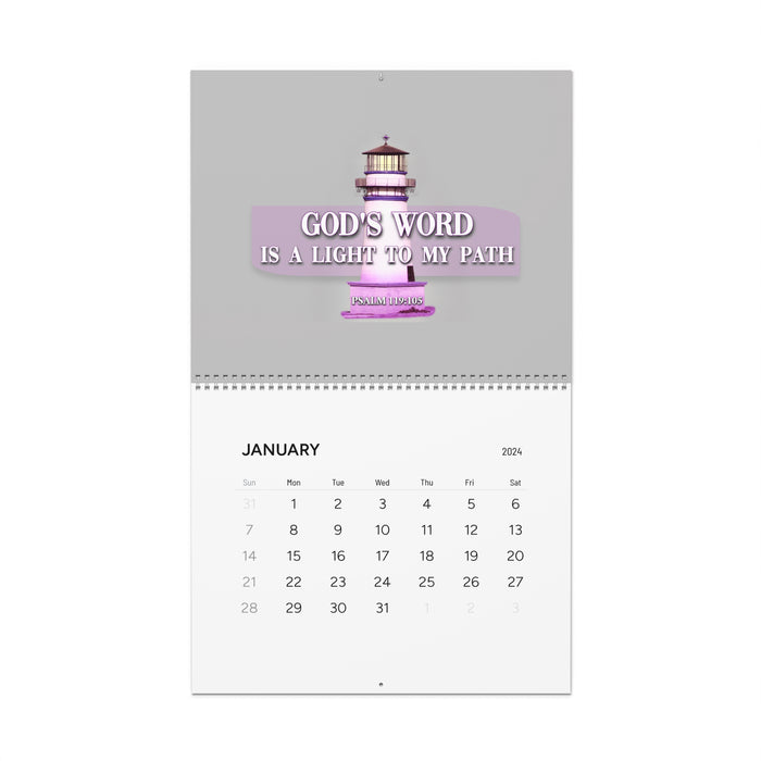 Wear Scriptures Wall Calendars (2024)