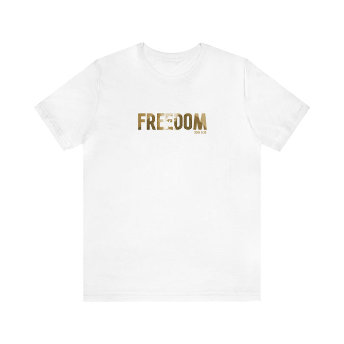 Freedom Men’s Unisex Jersey Short Sleeve Tee