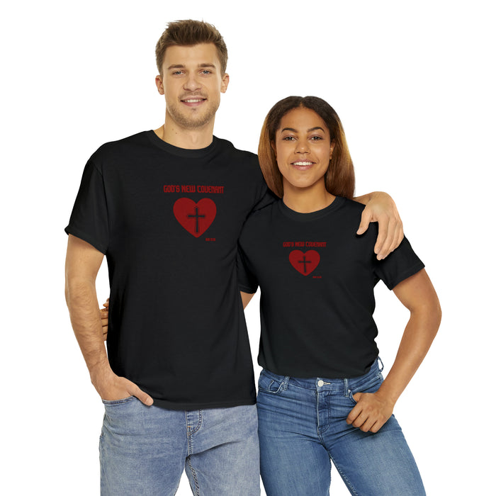 God’s New Covenant Women’s Unisex Heavy Cotton Tee