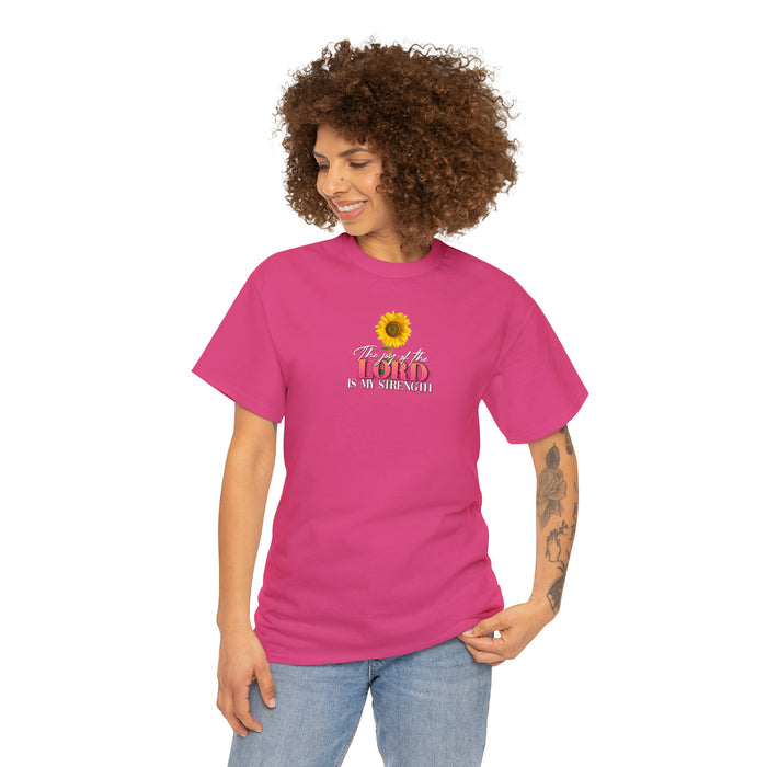 The Joy of the Lord is My Strength Women’s Unisex Heavy Cotton Tee