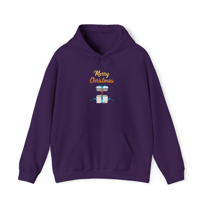 Merry Christmas Women Unisex Heavy Blend™ Hooded Sweatshirt