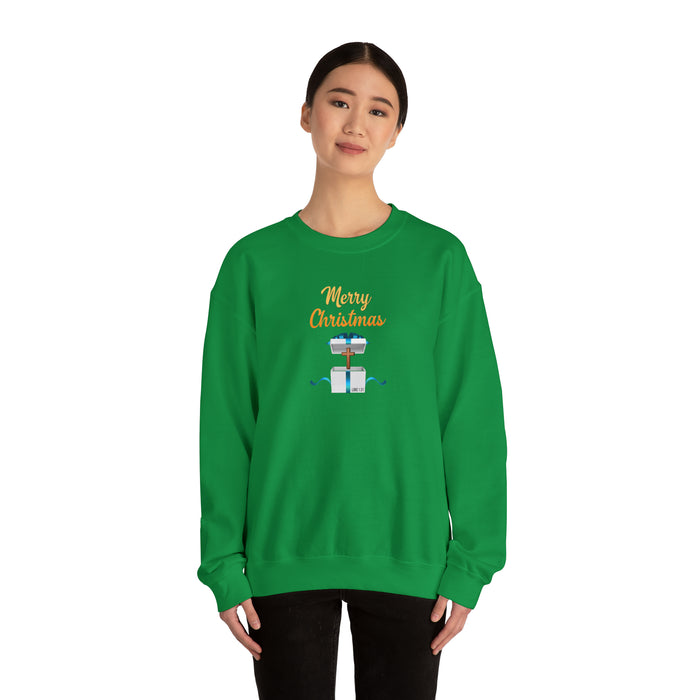 Merry Christmas Women Unisex Heavy Blend™ Crewneck Sweatshirt