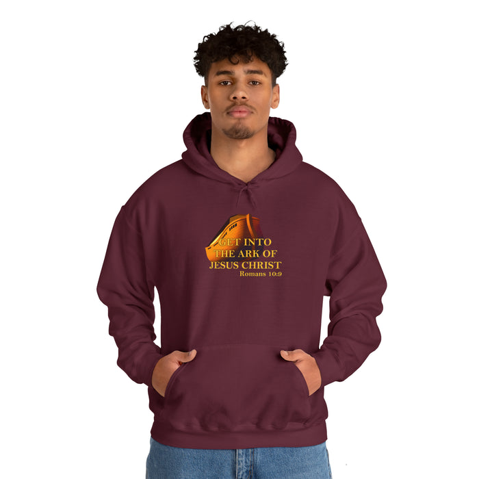 Get into the Ark of Jesus Christ Men Unisex Heavy Blend™ Hooded Sweatshirt