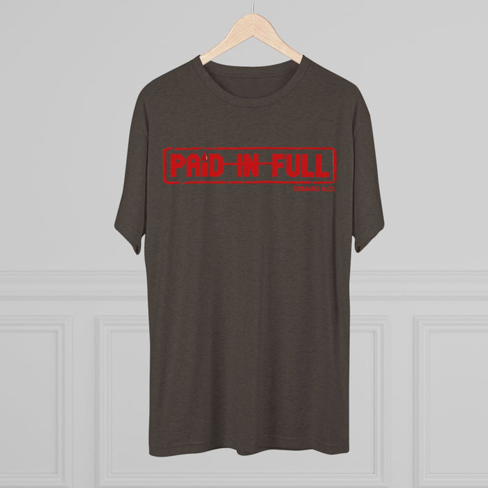 Paid In Full T‑Shirt — Christian Faith Romans 6:23 Tee