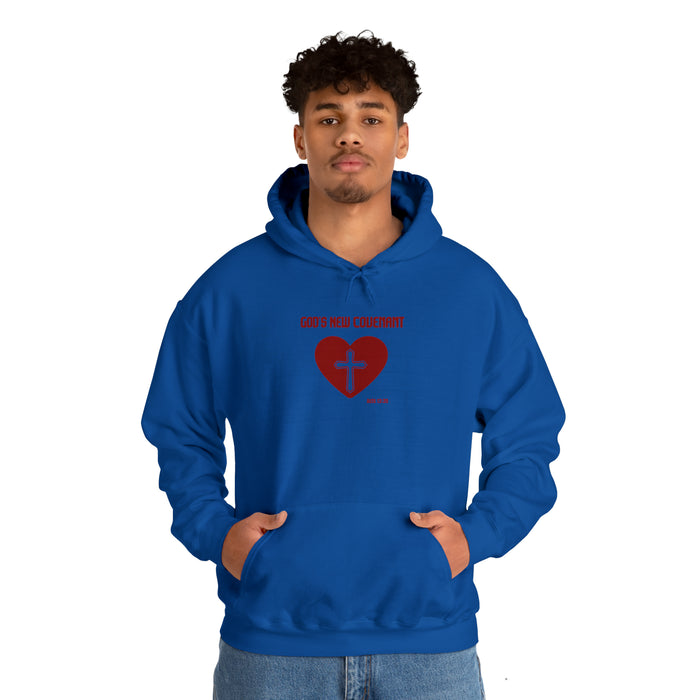 God’s New Covenant Unisex Heavyblend Hooded Sweatshirt