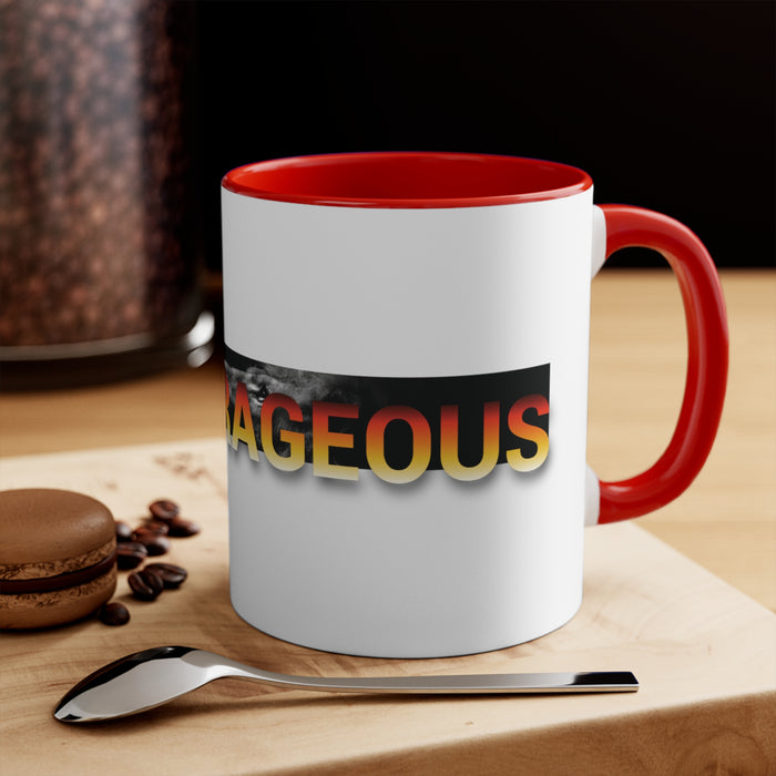 Be Courageous 11oz Accent Mug