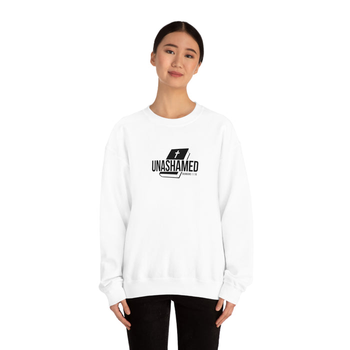 Unashamed Men’s Unisex Heavy Blend™ Crewneck Sweatshirt