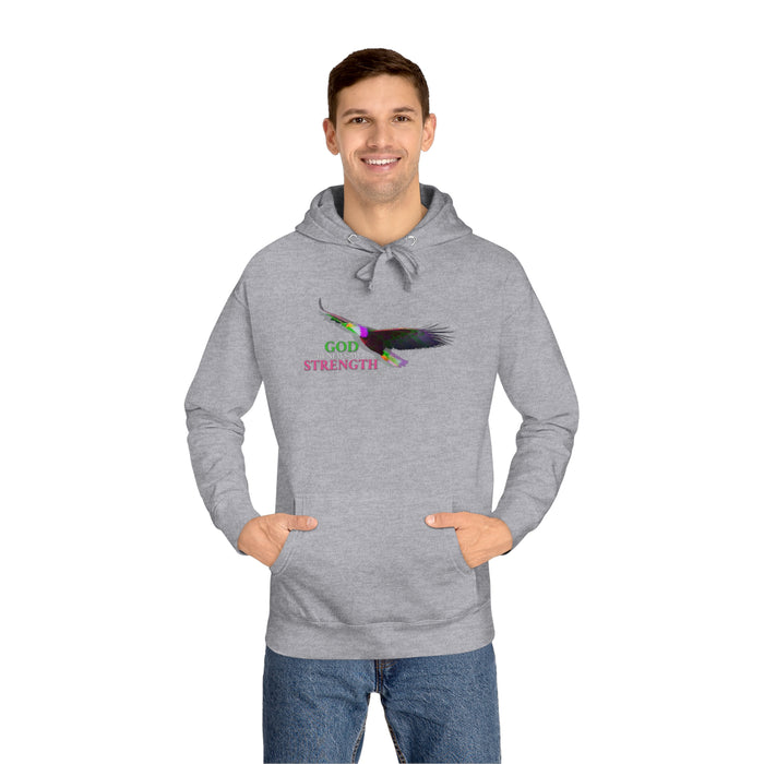 God Renews My Strength Women’s Unisex Fleece Hoodie