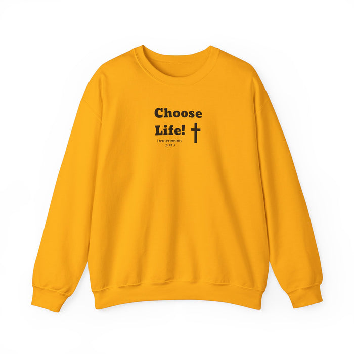 Choose Life 2.0 Men Unisex Heavy Blend™ Crewneck Sweatshirt