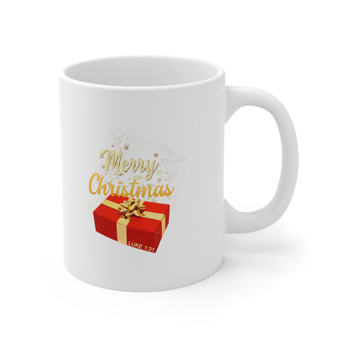 Merry Christmas Ceramic Mug 11oz