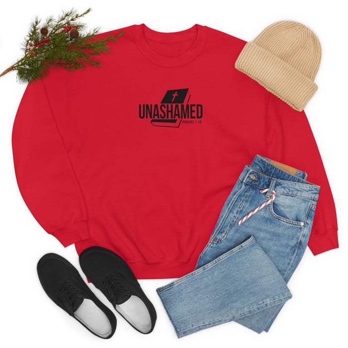 Unashamed Women’s Unisex Heavy Blend™ Crewneck Sweatshirt